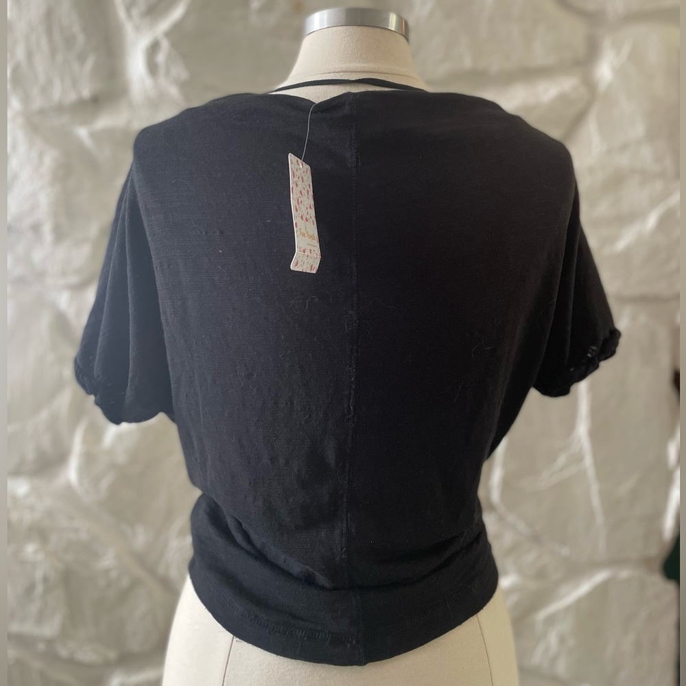 FP We The Free Black Astrid Tee XS/S - Picture 10 of 10